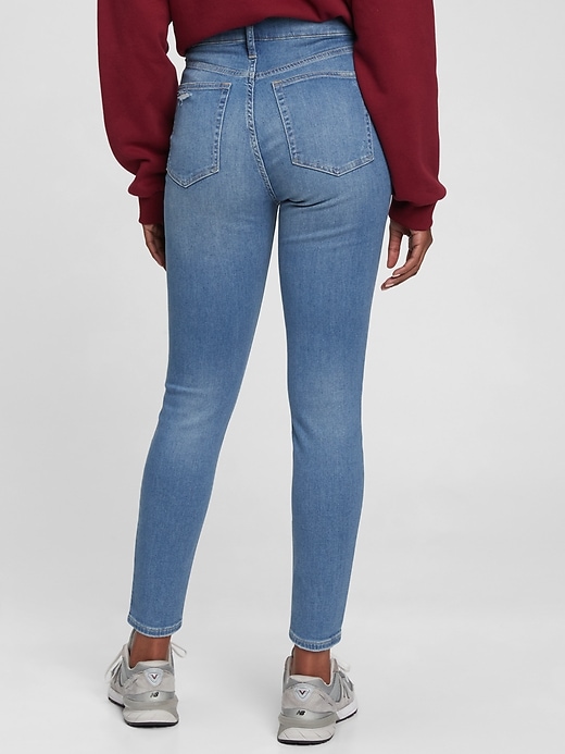 Image number 2 showing, Sky High True Skinny Ankle Jeans with Washwell