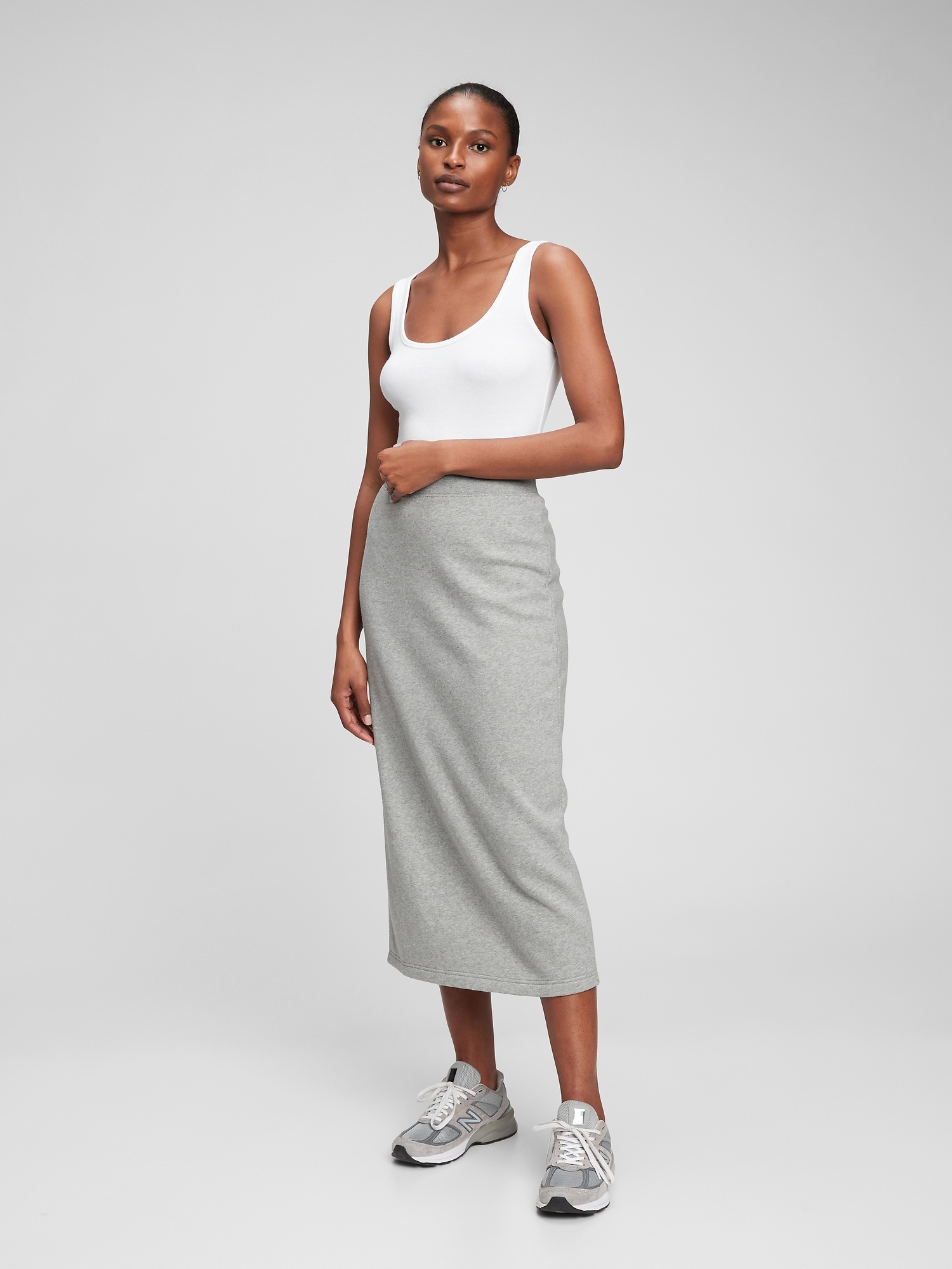 gap midi skirt