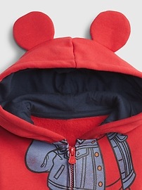 View large product image 3 of 3. babyGap &#124 Disney Mickey Mouse Graphic Hoodie