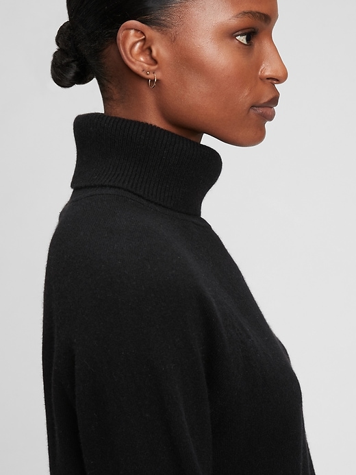 Image number 3 showing, Recycled Cashmere Turtleneck Sweater