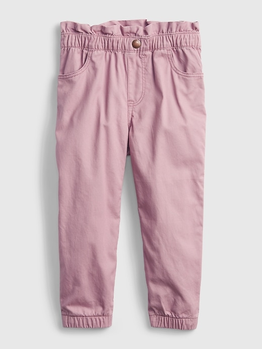 Image number 1 showing, Toddler Just Like Mom Ruffle Pull-On Pants