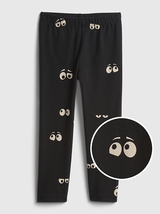 View large product image 1 of 1. Toddler Organic Cotton Mix and Match Interactive Leggings