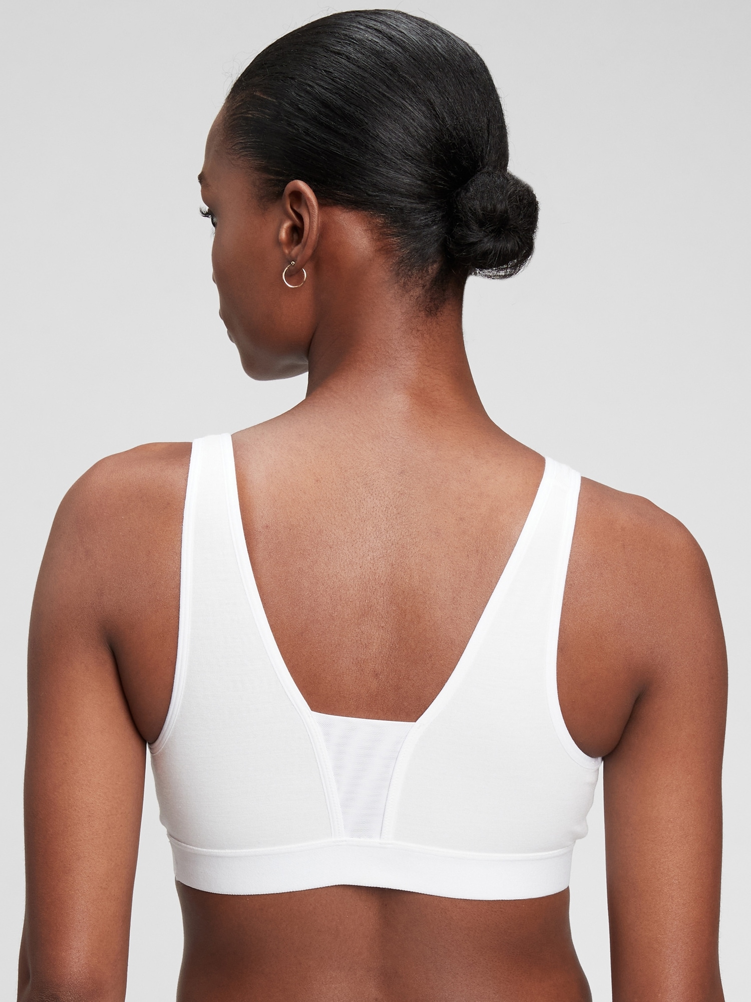 GAP Womens Maternity Organic Cotton Nursing Bralette Cafe AU Lait S at   Women's Clothing store