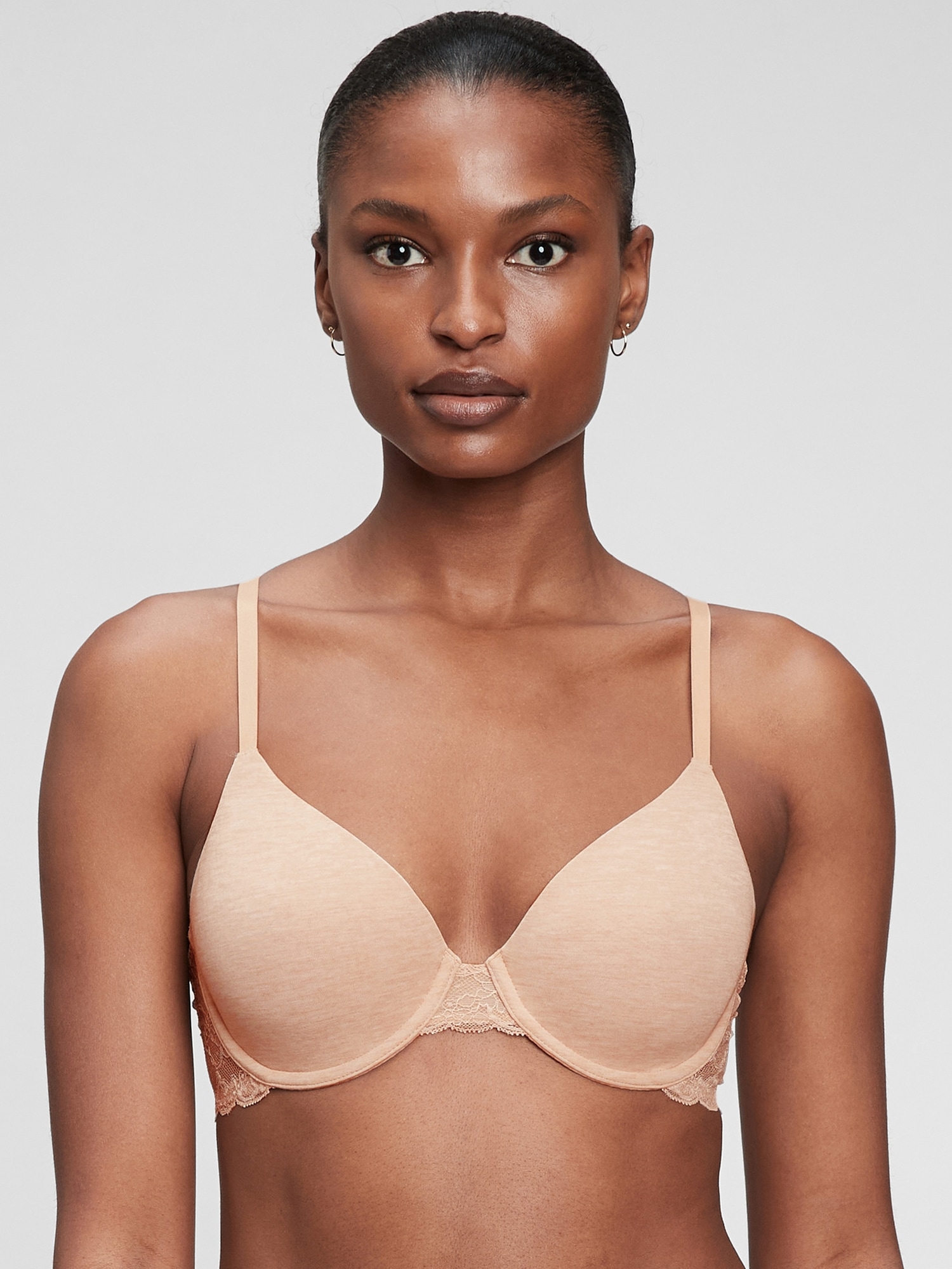 Mesh Semi-Demi Bra