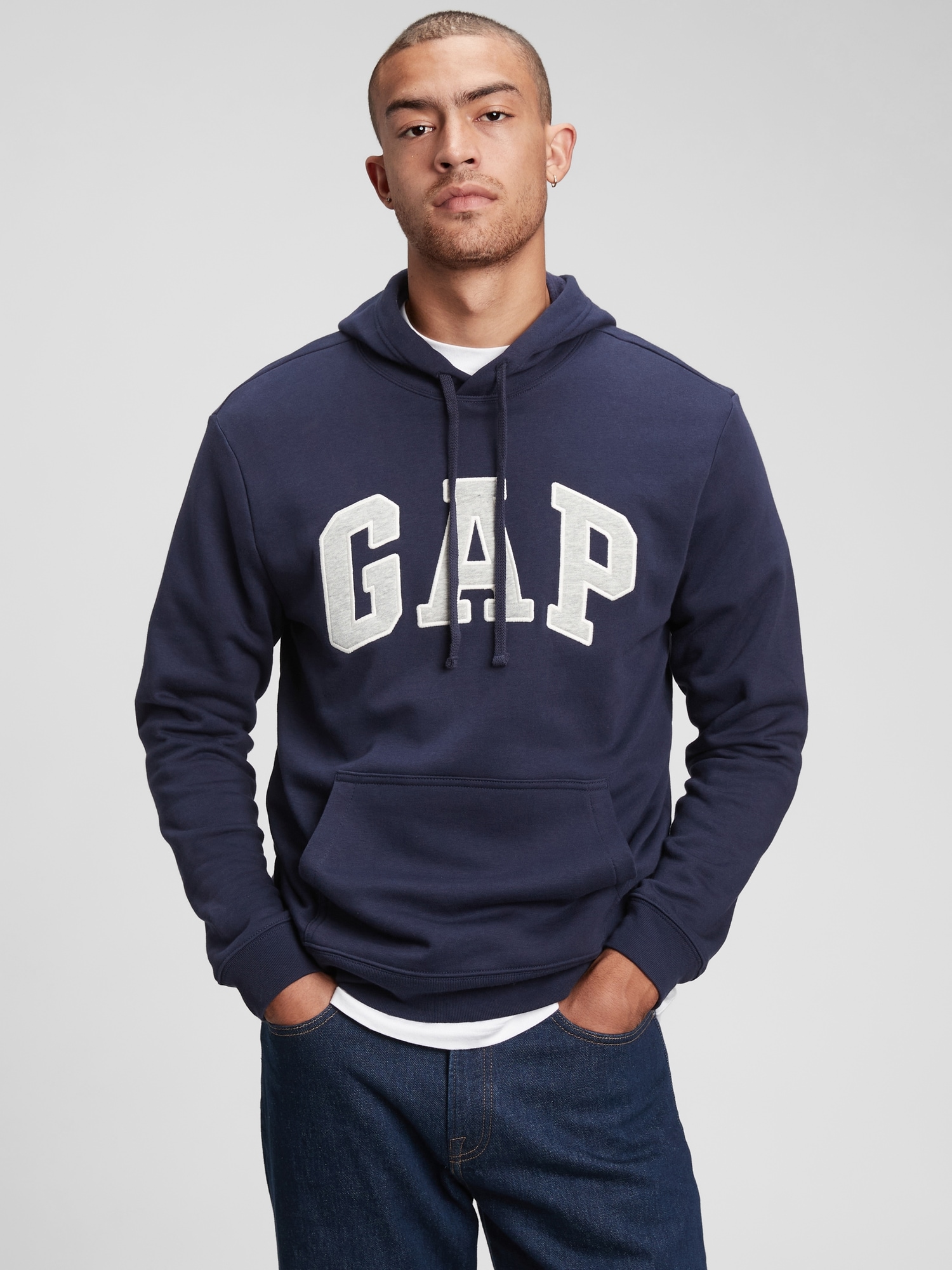 På daglig basis prototype jord Gap Arch Logo Hoodie | Gap