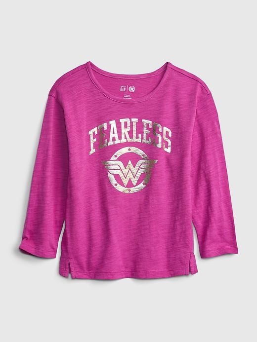 1 of 8 showing, with the color WONDER WOMAN of product babyGap &#124 DC™ Wonder Woman Graphic T-Shirt