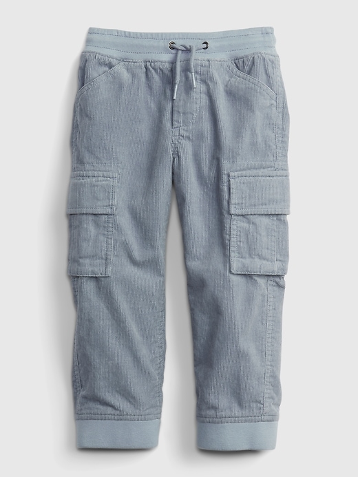 Image number 1 showing, Toddler Lined Corduroy Joggers