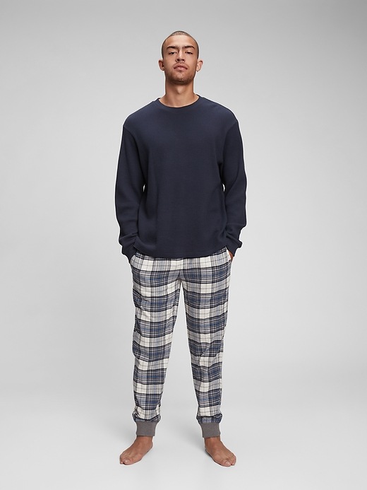 Image number 8 showing, Flannel PJ Joggers
