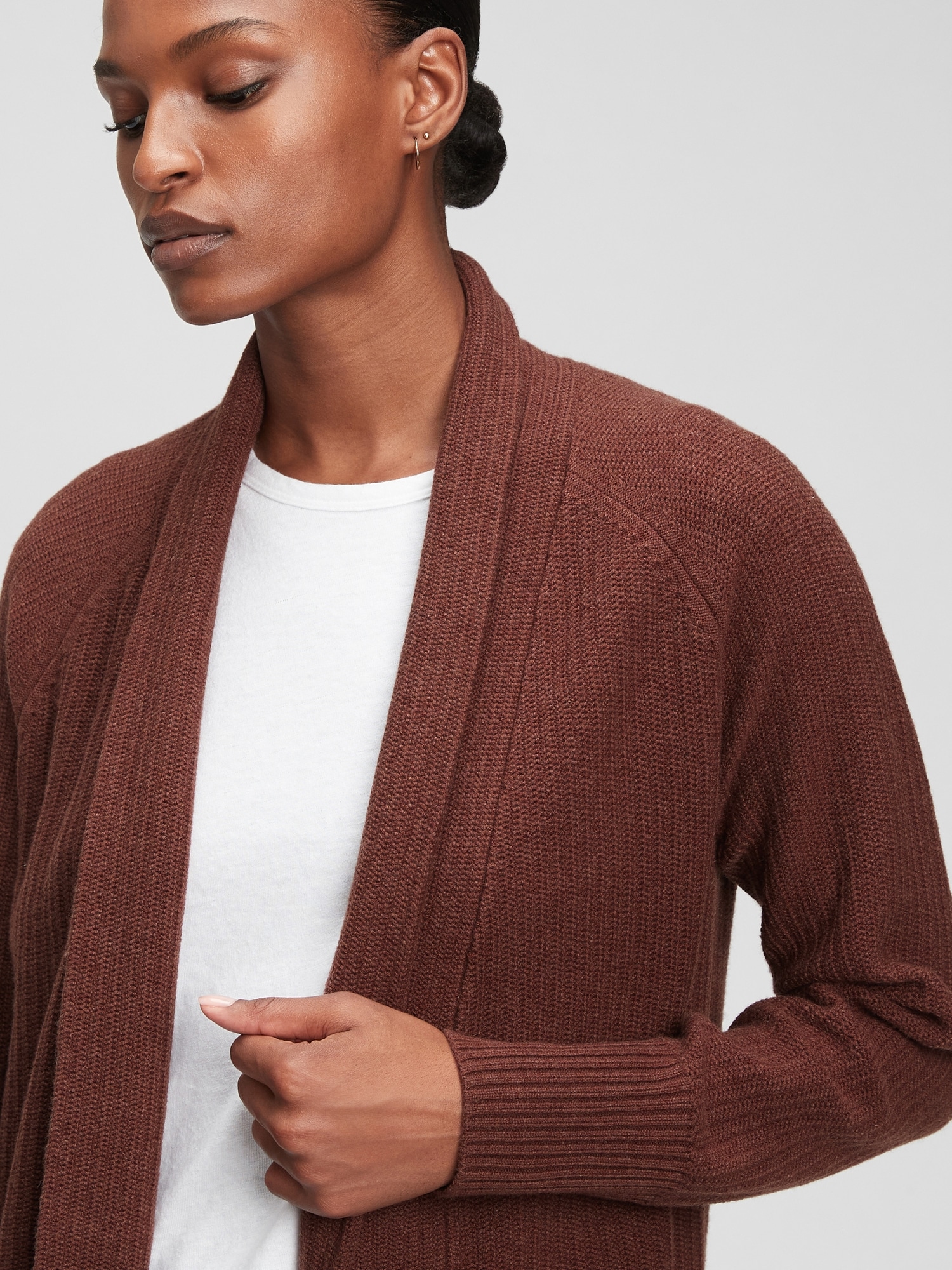 Open-Front Cardigan