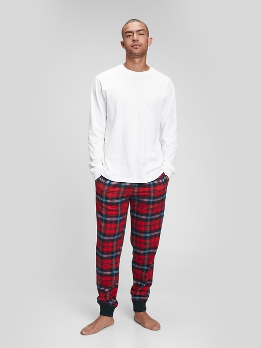 Image number 1 showing, Flannel PJ Joggers