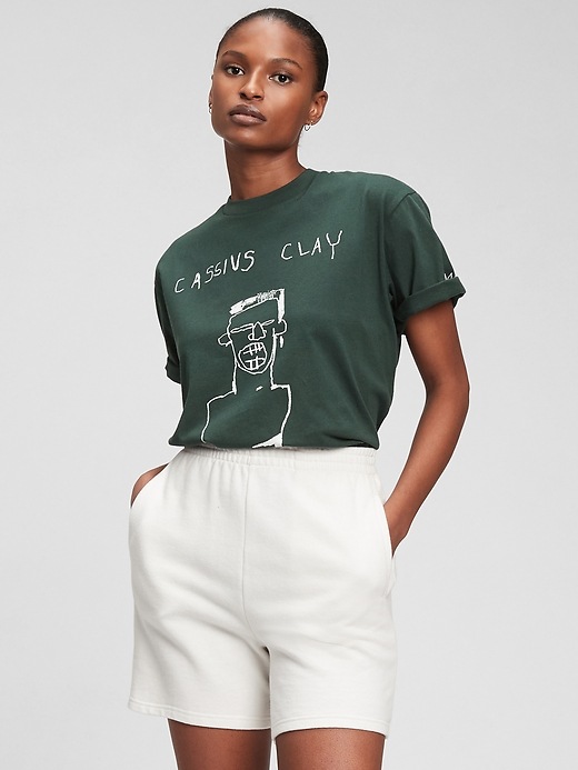 Image number 3 showing, Jean-Michel Basquiat&#124 GAP Graphic T-Shirt