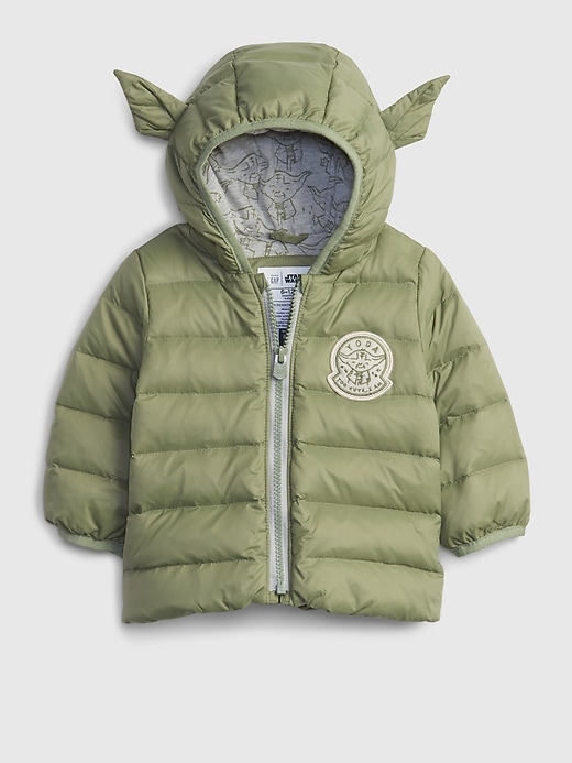1 of 8 showing, with the color walden green of product Baby & Toddler Star Wars ColdControl Puffer Jacket