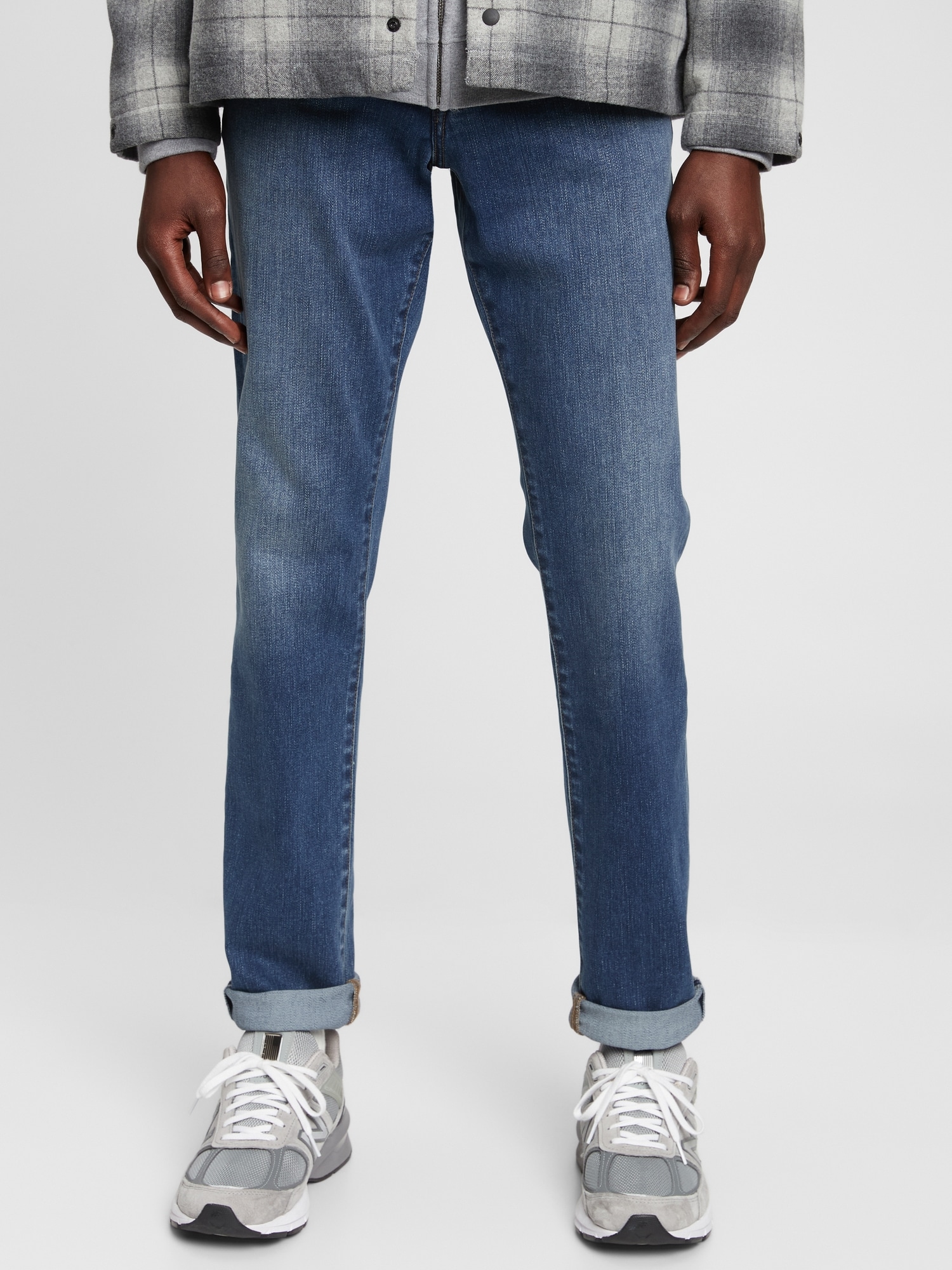 Soft Wear Slim Jeans with Washwell Gap