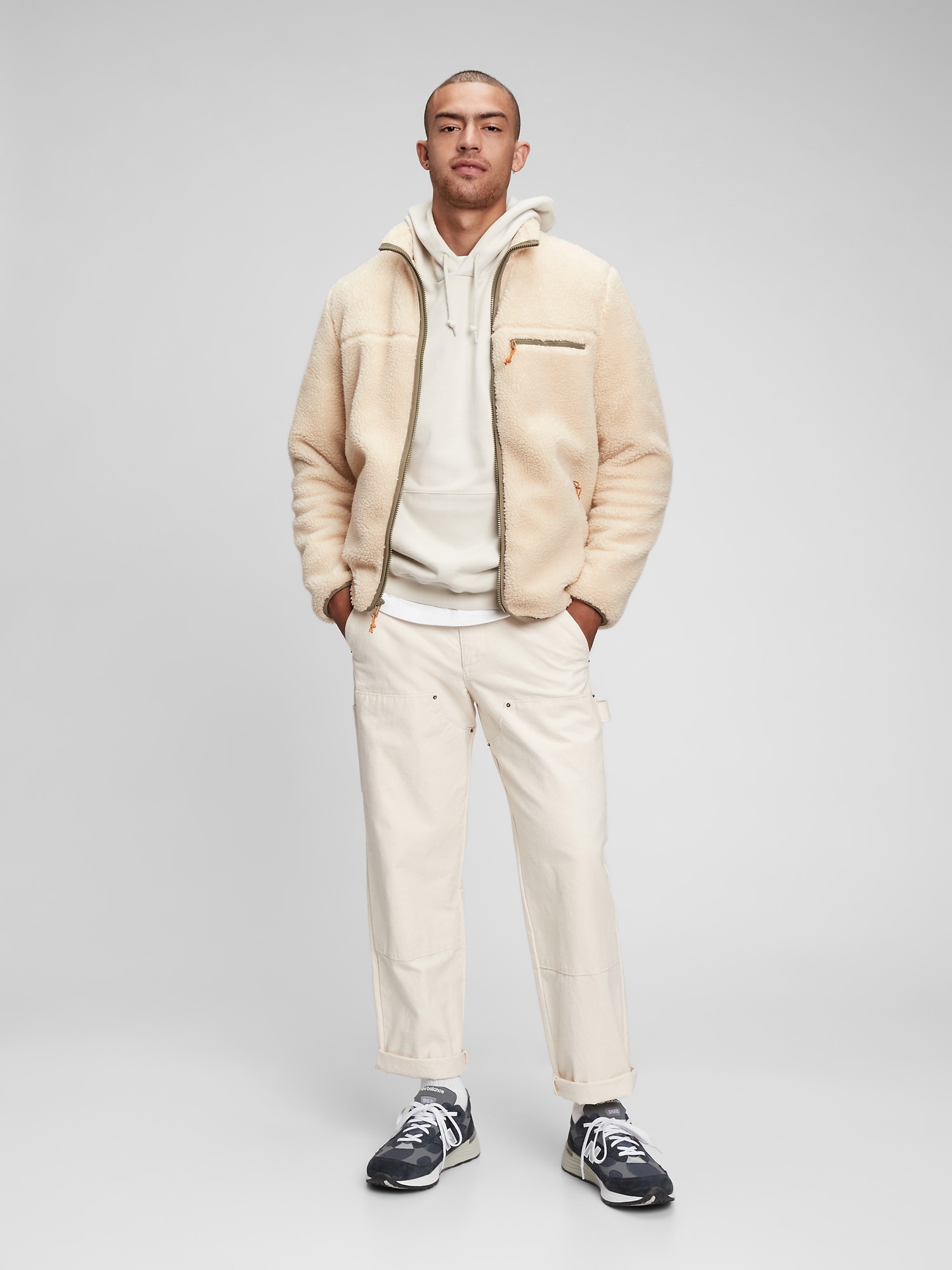 gap mens fleece