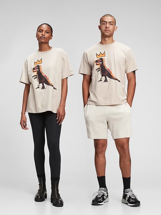 Image number 8 showing, Jean-Michel Basquiat&#124 GAP Graphic T-Shirt
