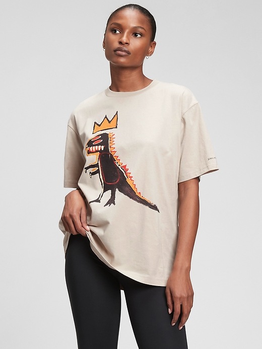 Image number 3 showing, Jean-Michel Basquiat&#124 GAP Graphic T-Shirt
