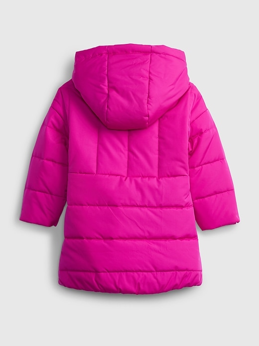 Image number 2 showing, Toddler Hooded Dolman Puffer