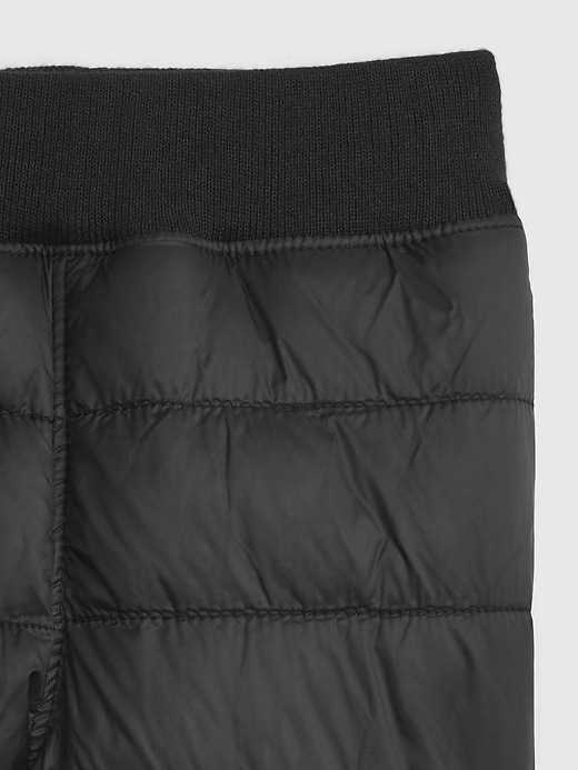 Image number 3 showing, Baby 100% Recycled Nylon Pull-On Puffer Pants