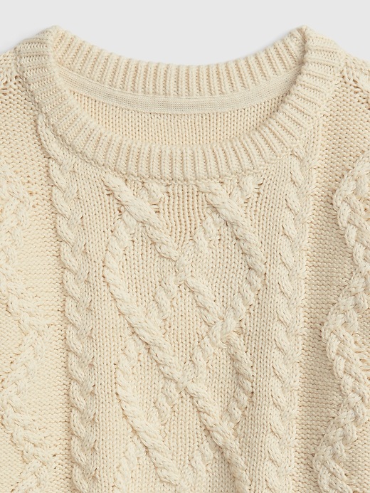 Image number 3 showing, Toddler Cable-Knit Sweater