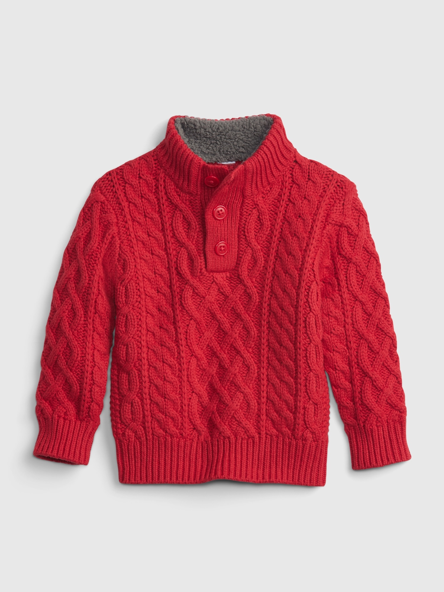 Toddler Mockneck CableKnit Sweater Gap