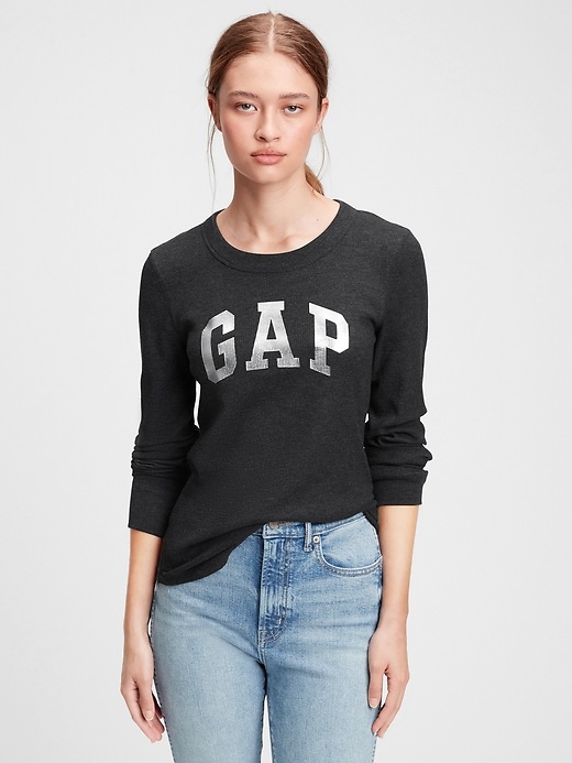 Gap Gap Logo Waffle-Knit T-Shirt