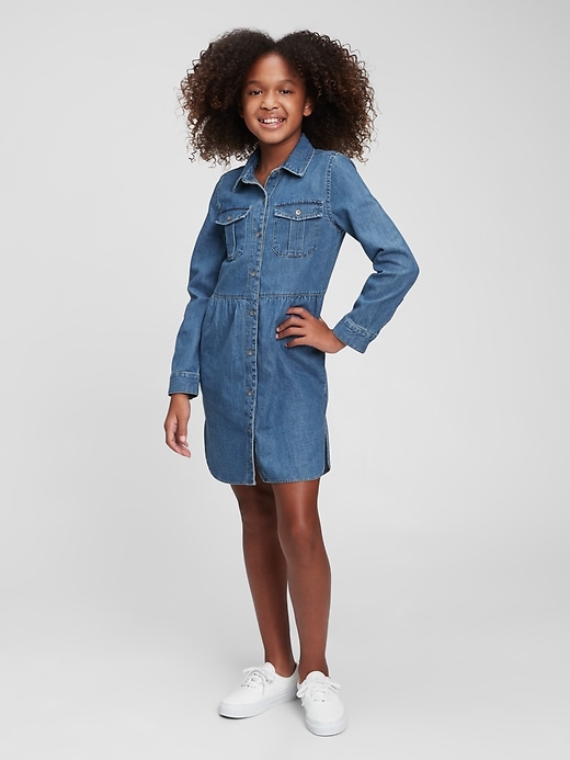 old navy denim dress