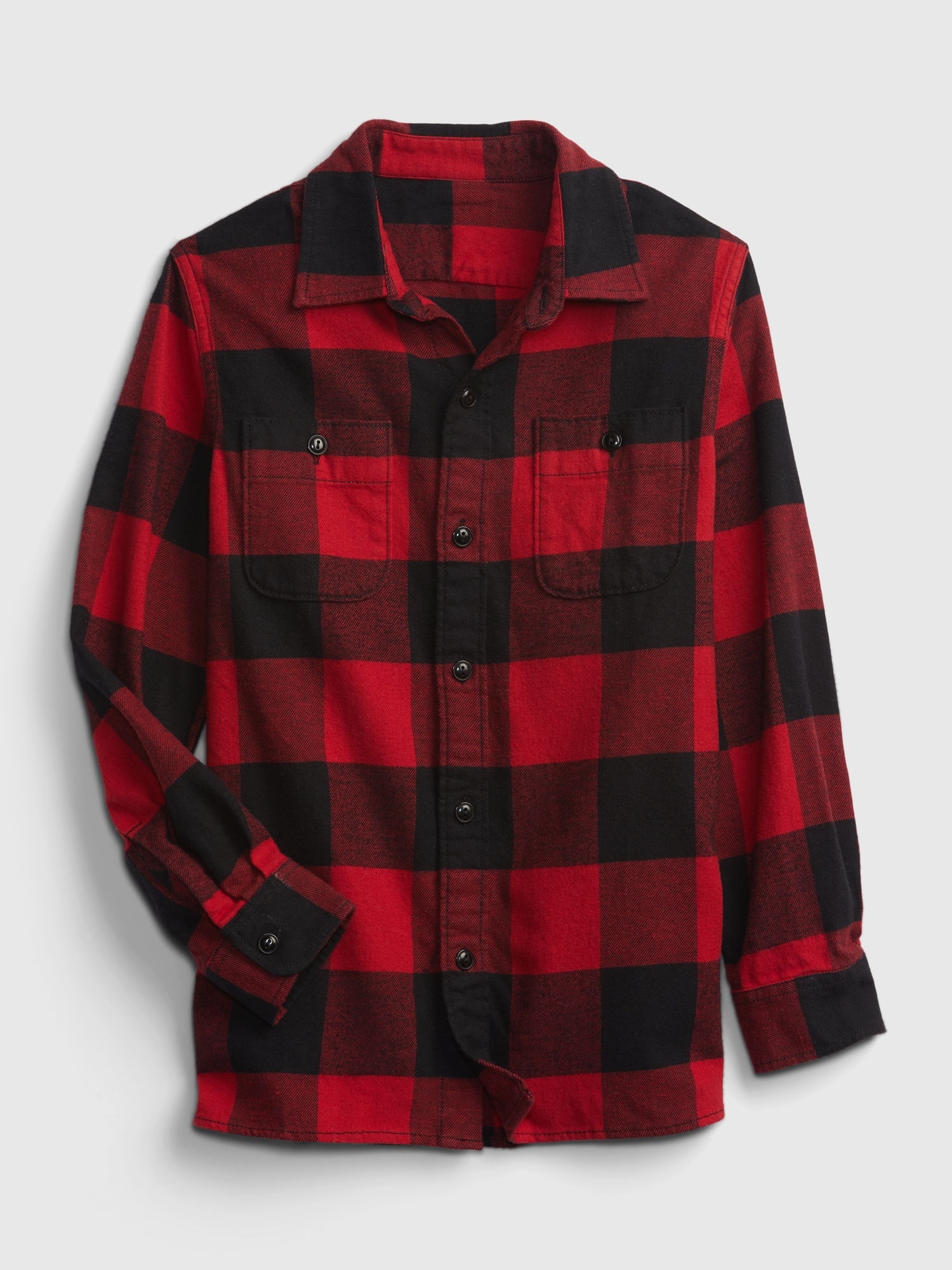 organic cotton flannel shirt