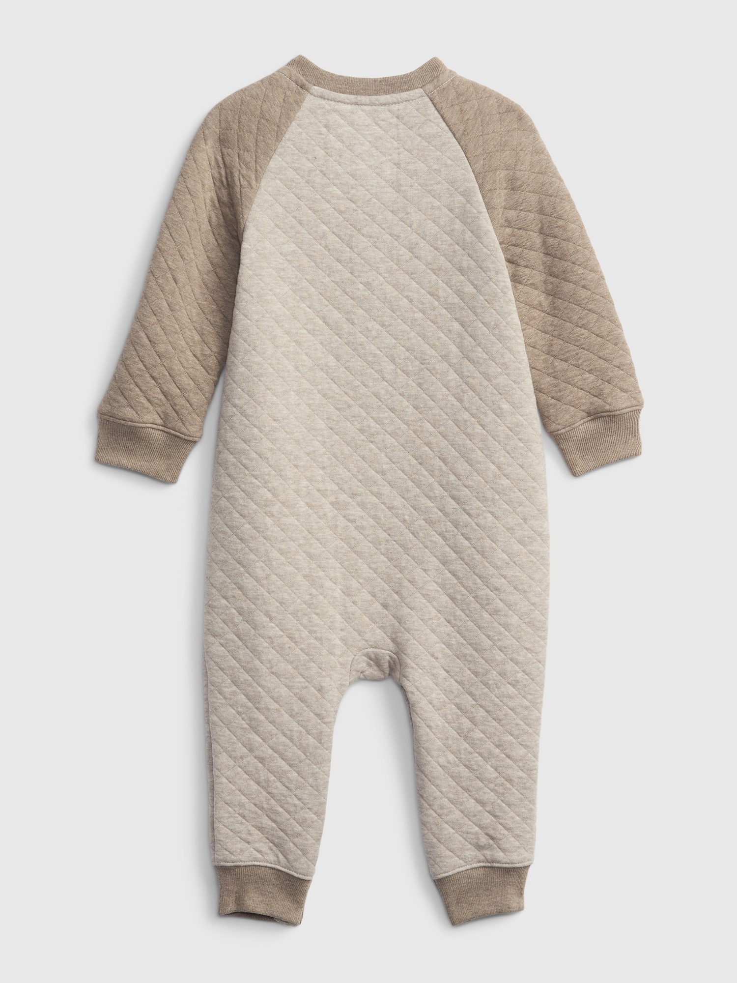 Baby Quilted Henley OnePiece Gap
