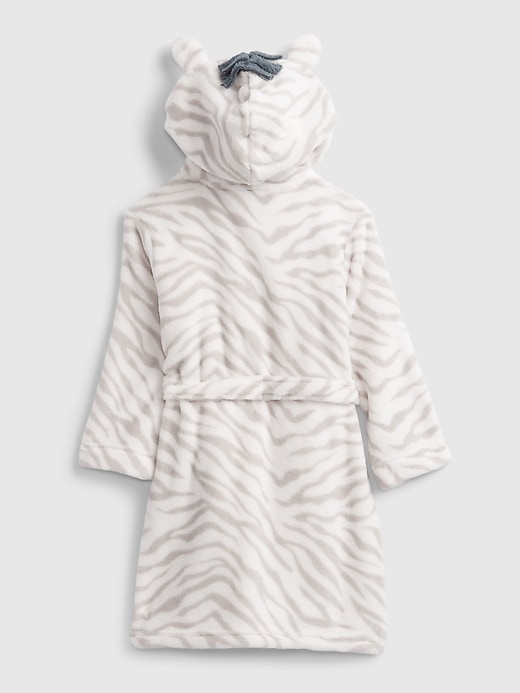 2 of 8 showing, with the color new off white of product babyGap Zebra Robe