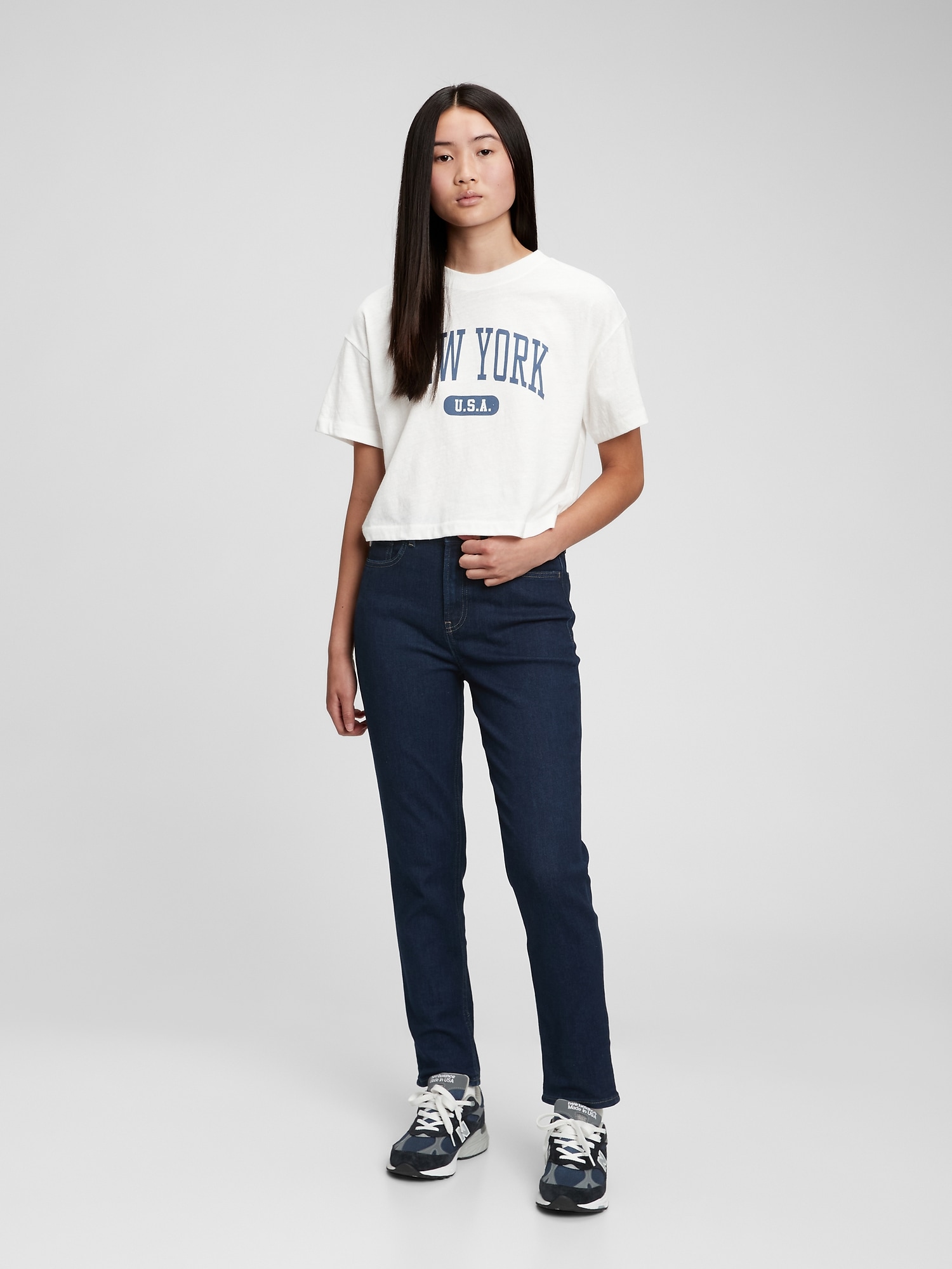 sky high jeans gap
