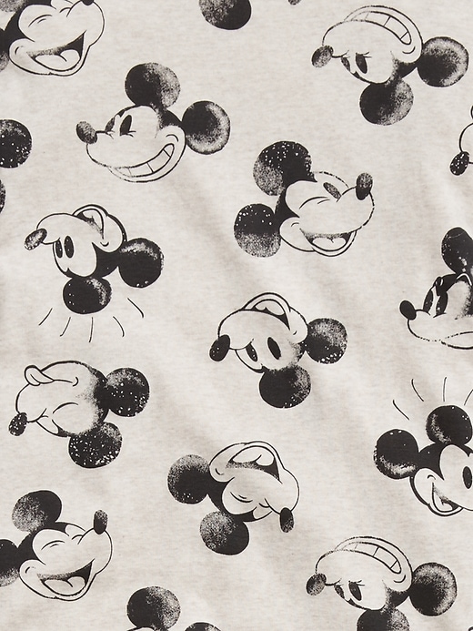 Image number 2 showing, GapKids &#124 Disney Mickey Mouse 100% Organic Cotton Print PJ Set