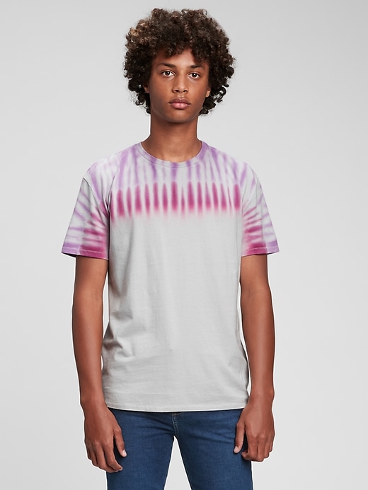 Image number 4 showing, Teen 100% Organic Cotton Tie-Dye T-Shirt