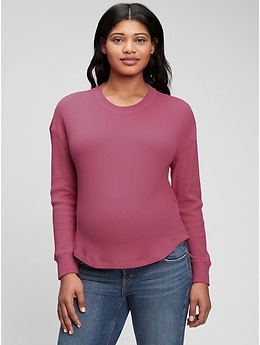Gap womens thermal long sleeve Clearance
