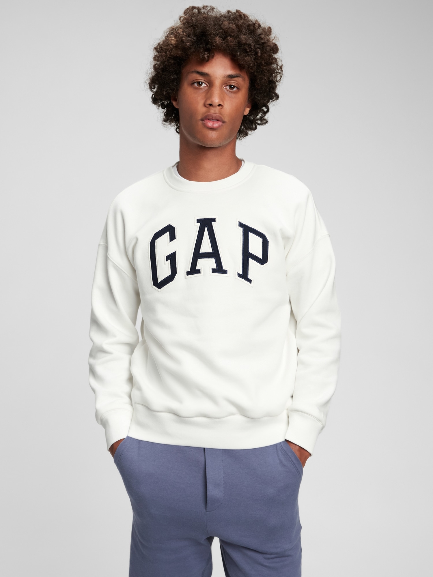 logo crewneck