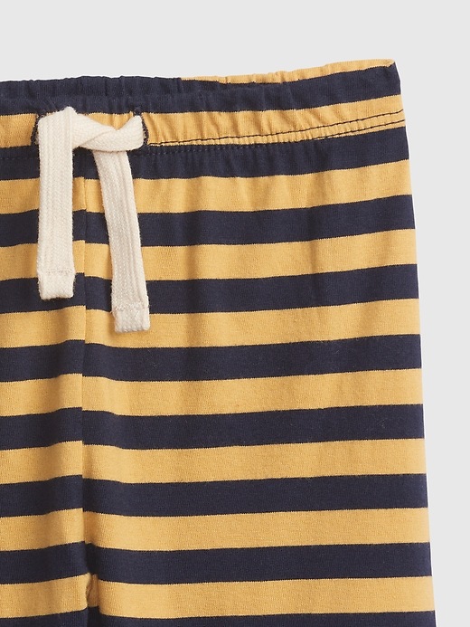 Image number 3 showing, Baby 100% Organic Cotton Mix and Match Stripe Pull-On Pants