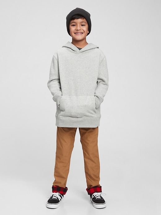 Image number 2 showing, Kids 100% Organic Cotton Lined Chinos with Washwell ™