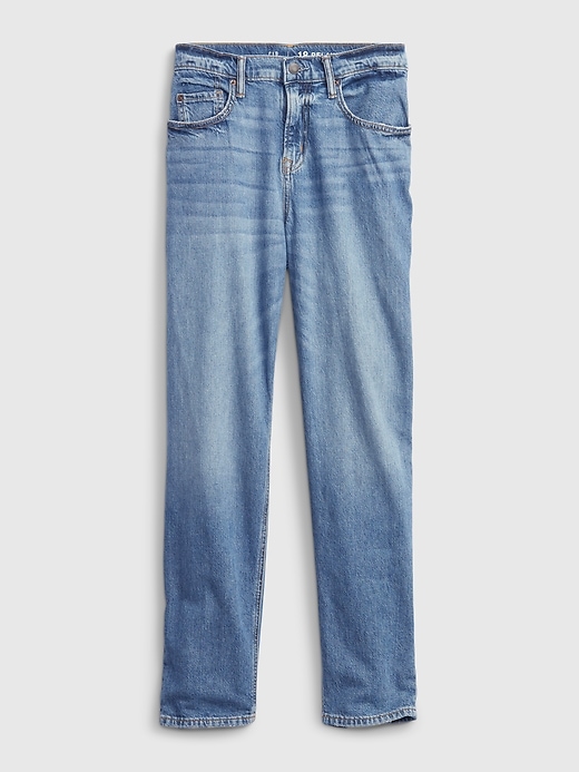 Image number 2 showing, Teen Skinny Relaxed Taper Jeans with Washwell