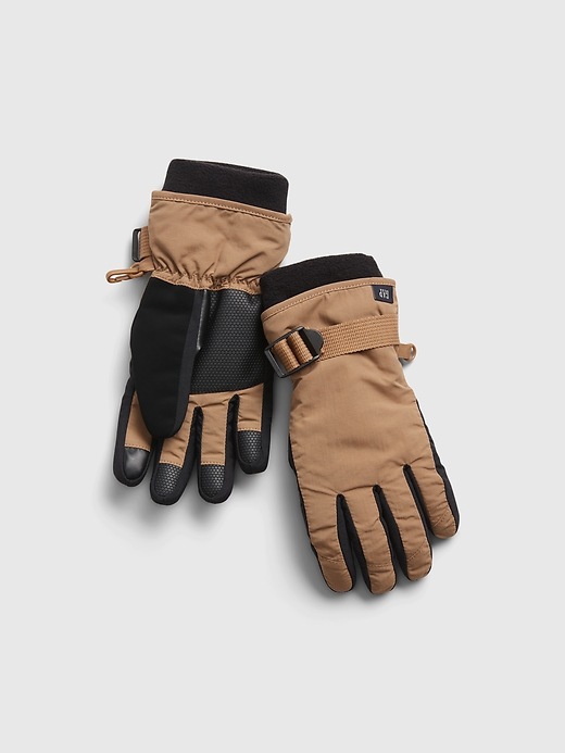 1 of 8 showing, with the color maple sugar of product Kids ColdControl Ultra Max Gloves