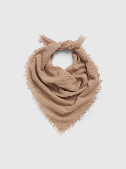 1 of 8 showing, with the color camel brown of product Cashmere Bandana