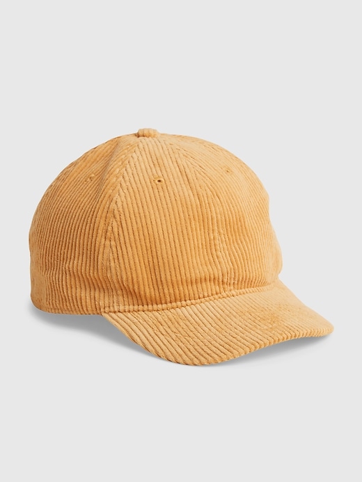 1 of 8 showing, with the color desert sunset of product Kids Corduroy Baseball Hat