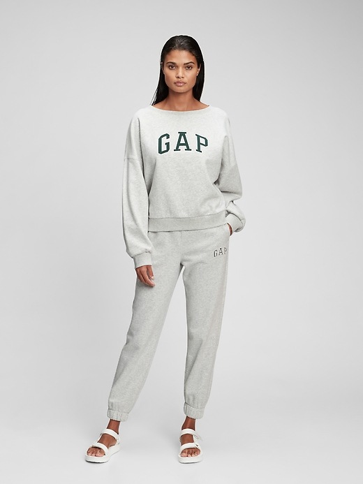 Image number 7 showing, High Rise Gap Logo Joggers