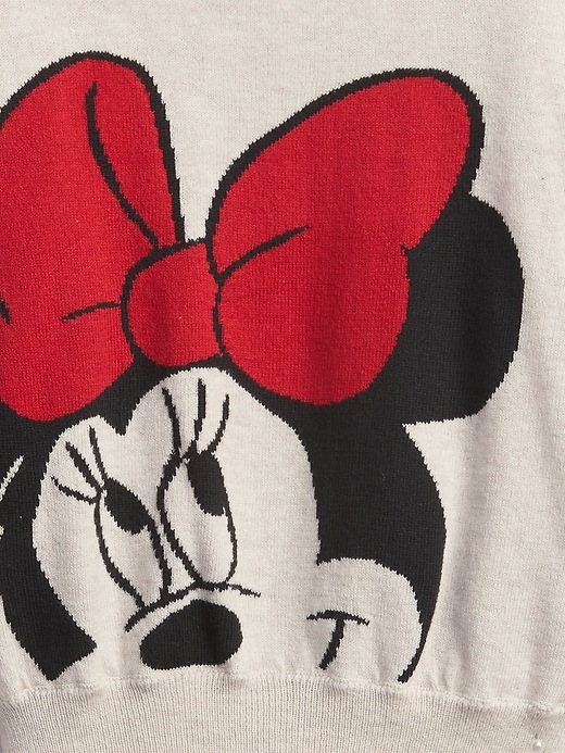 Image number 3 showing, babyGap &#124 Disney Minnie Mouse Graphic Crewneck Sweater