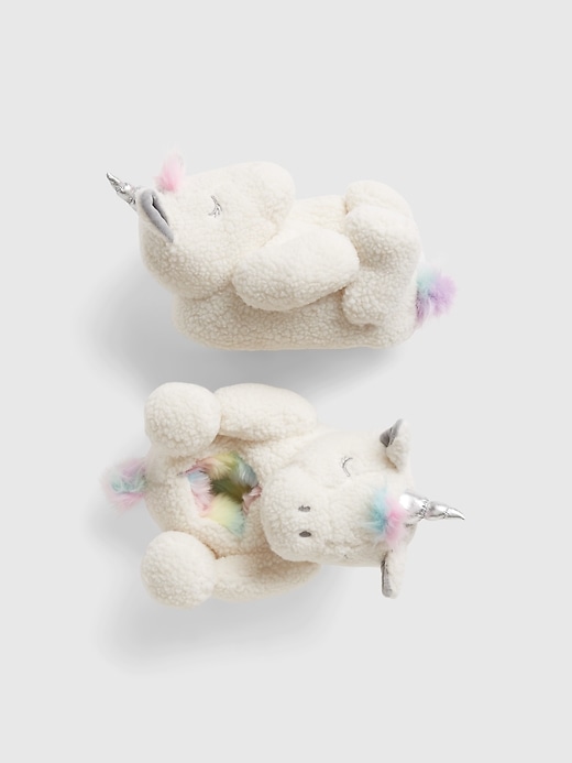 Kids Unicorn Slippers Gap