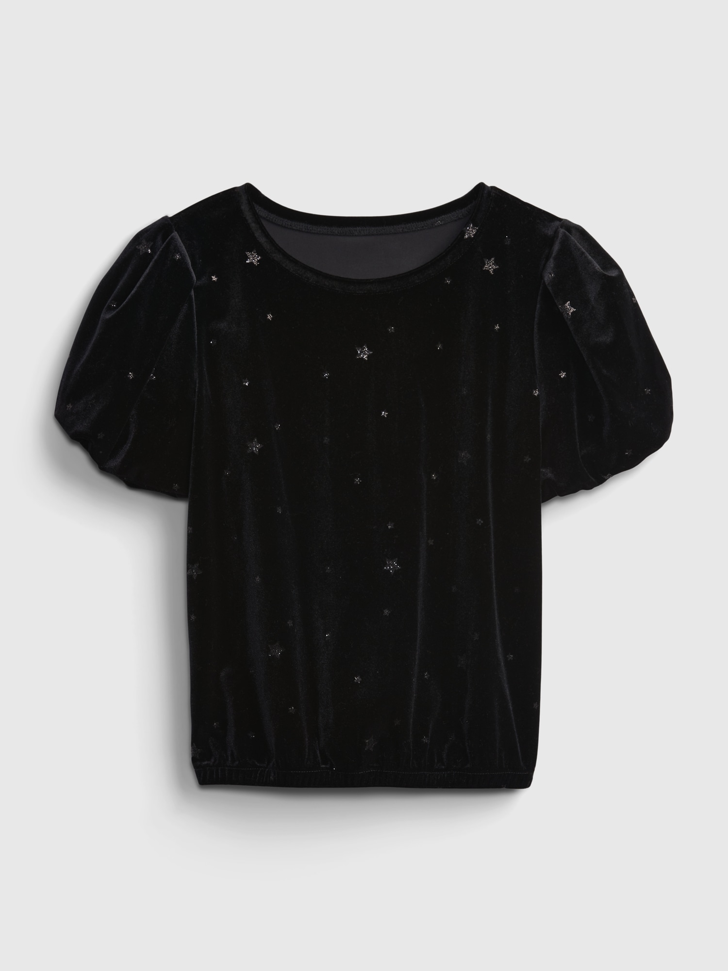 Kids Velvet Puff Sleeve Top | Gap
