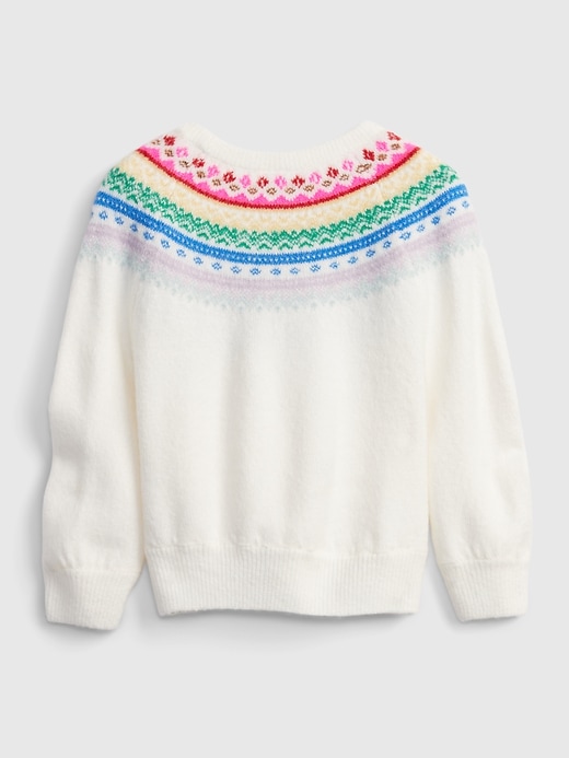 Image number 2 showing, Toddler Fair Isle Sweater
