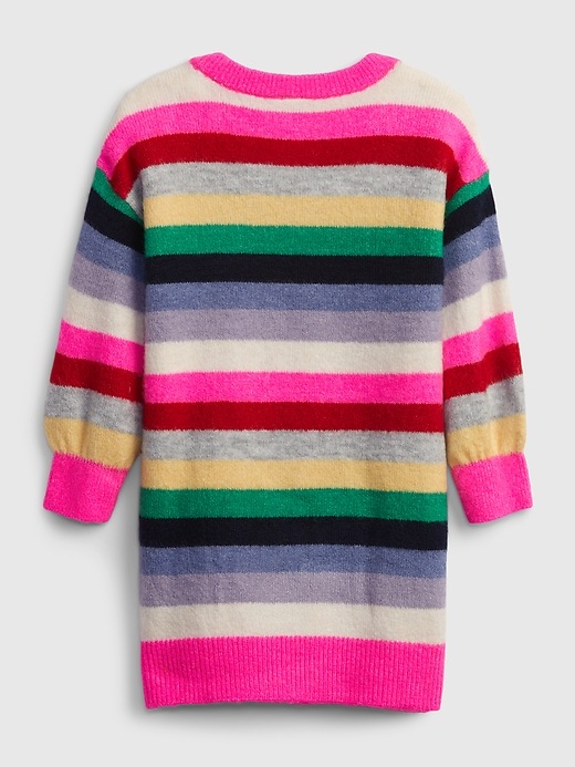 Image number 2 showing, Toddler Stripe Sweater Dress