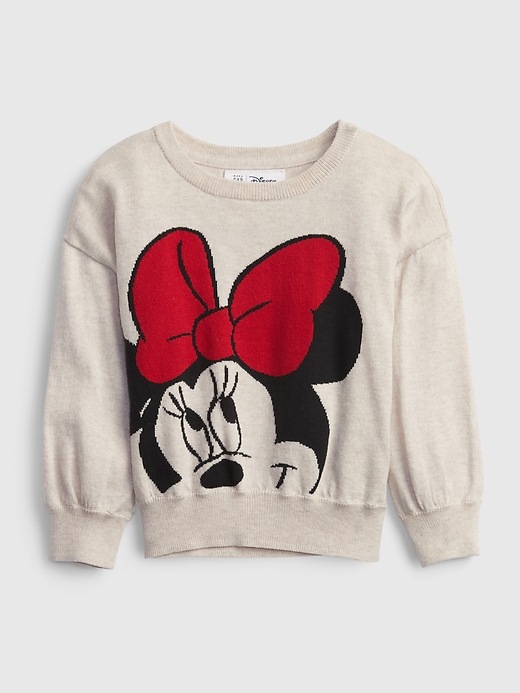 Image number 1 showing, babyGap &#124 Disney Minnie Mouse Graphic Crewneck Sweater