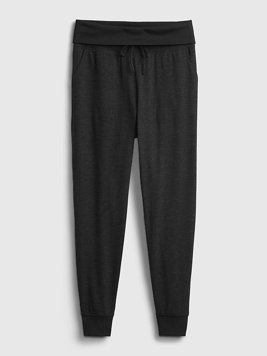 gap brushed tech jersey joggers