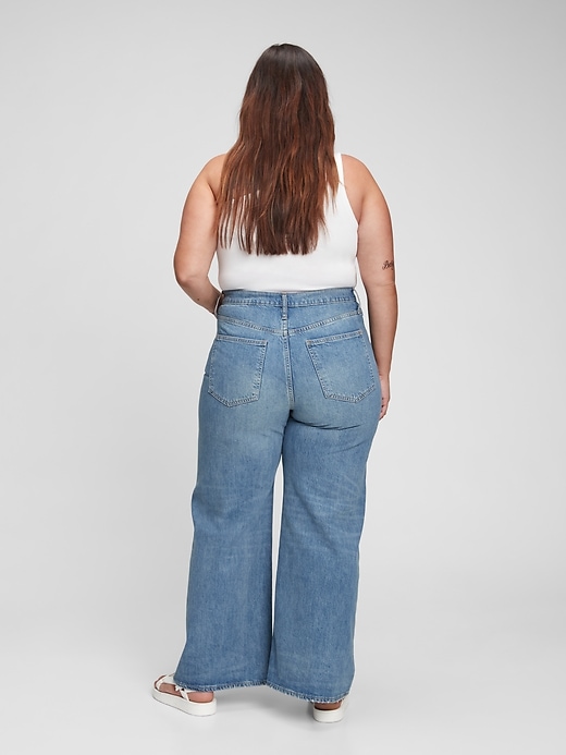 Image number 6 showing, Sky High Wide-Leg Jeans With Washwell&#153