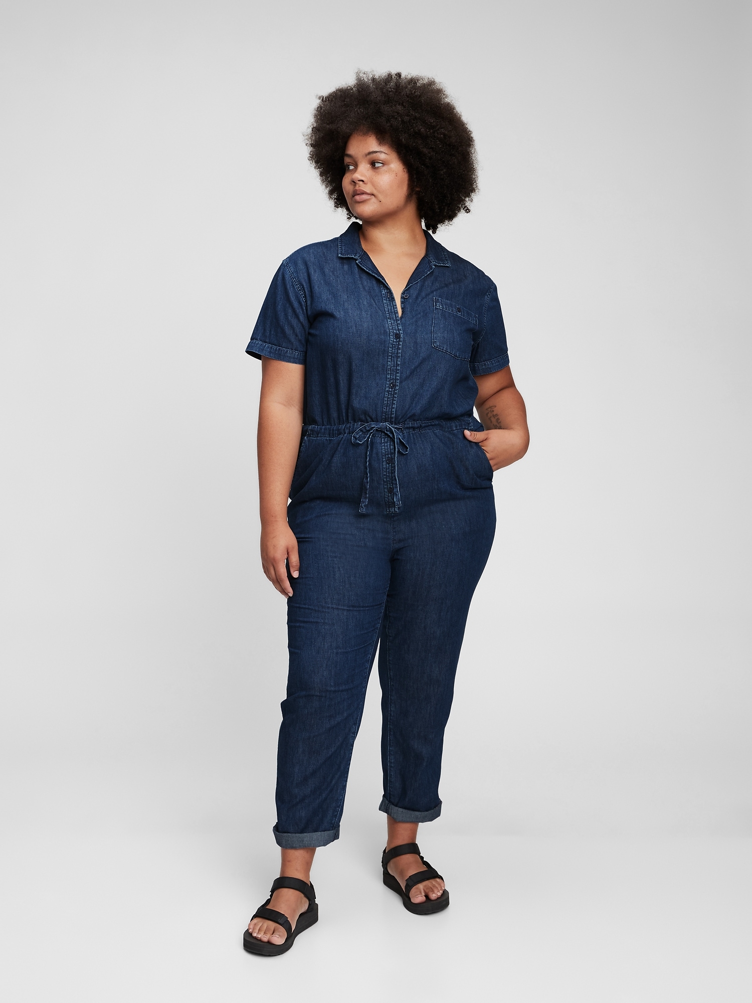 Denim Jumpsuit Gap